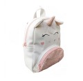 Pink Sparkly Kids Unicorn Backpack