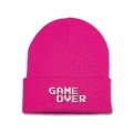 Kids Game Over Beanie Hat - Gaming Embroidery