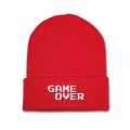 Kids Game Over Beanie Hat - Gaming Embroidery