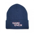 Kids Game Over Beanie Hat - Gaming Embroidery