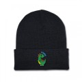 Kids Dinosaur Beanie Hat - Green Embroidery