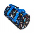 Playzeez Game Console Print Weekend Bag - Blue