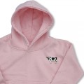 Organic Kids Dairy Cow Hoodie - Black Embroidery