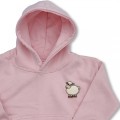 Organic Kids Sheep Hoodie - Opt 3 Embroidery