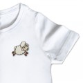 Organic Kids Sheep T Shirt - Embroidery No 1