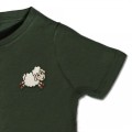 Organic Kids Sheep T Shirt - Embroidery No 1