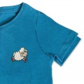 Organic Kids Sheep T Shirt - Embroidery No 1