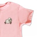 Organic Kids Sheep T Shirt - Embroidery No 1