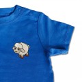 Organic Baby Kids Sheep T Shirt - Embroidery No 2