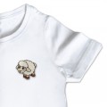 Organic Kids Sheep T Shirt - Embroidery No 2