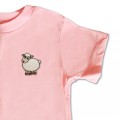 Organic Kids Sheep T Shirt - Embroidery No 3