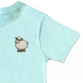 Organic Kids Sheep T Shirt - Embroidery No 3