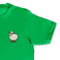 Organic Kids Sheep T Shirt - Embroidery No 3