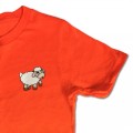 Organic Kids Sheep T Shirt - Embroidery No 4
