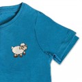 Organic Kids Sheep T Shirt - Embroidery No 4