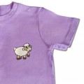 Organic Baby Kids Sheep T Shirt - Embroidery No 4