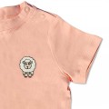 Organic Baby Kids Sheep T Shirt - Embroidery No 5