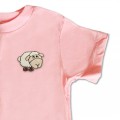 Organic Kids Sheep T Shirt - Embroidery No 6