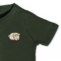 Organic Kids Sheep T Shirt - Embroidery No 6