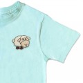 Organic Kids Sheep T Shirt - Embroidery No 6