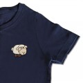 Organic Kids Sheep T Shirt - Embroidery No 6