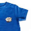 Organic Baby Kids Sheep T Shirt - Embroidery No 6