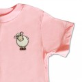 Organic Kids Sheep T Shirt - Embroidery No 7