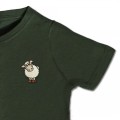 Organic Kids Sheep T Shirt - Embroidery No 7