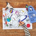 Eat Sleep Doodle's Place Mat To Go - Space