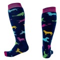 Squelch Dog Outline Adult Welly Sock