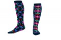 Squelch Mexican Flowers Adult Welly Sock