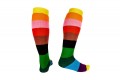 Squelch Rainbow Stripes Adult Welly Sock