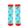 Squelch Penguin Mini Welly Sock 3-6 Years