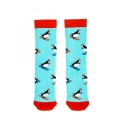 Squelch Penguin Mini Welly Sock 3-6 Years