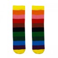 Squelch Rainbow Tot Welly Sock 3-6 Years