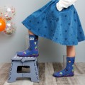 Squelch Witches Tot Welly Sock 3-6 Years