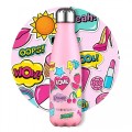 Girls Summer Vibes Water Bottle 500ml