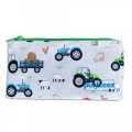 Green Tractor Backpack School Set