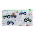 Boys Green Tractor Pencil Case