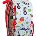 Playzeez Red Tractor School Bag for Boys