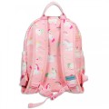 Girls Pink Unicorn School Bag