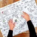 Eat Sleep Doodle's 3 Sheets of World Map Wrap