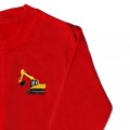 Kids Digger Jumper - Yellow Embroidery