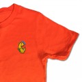 Organic Kids Dinosaur T Shirt - Yellow Embroidery