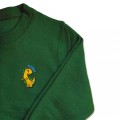 Boys Dinosaur Jumper - Yellow Embroidery