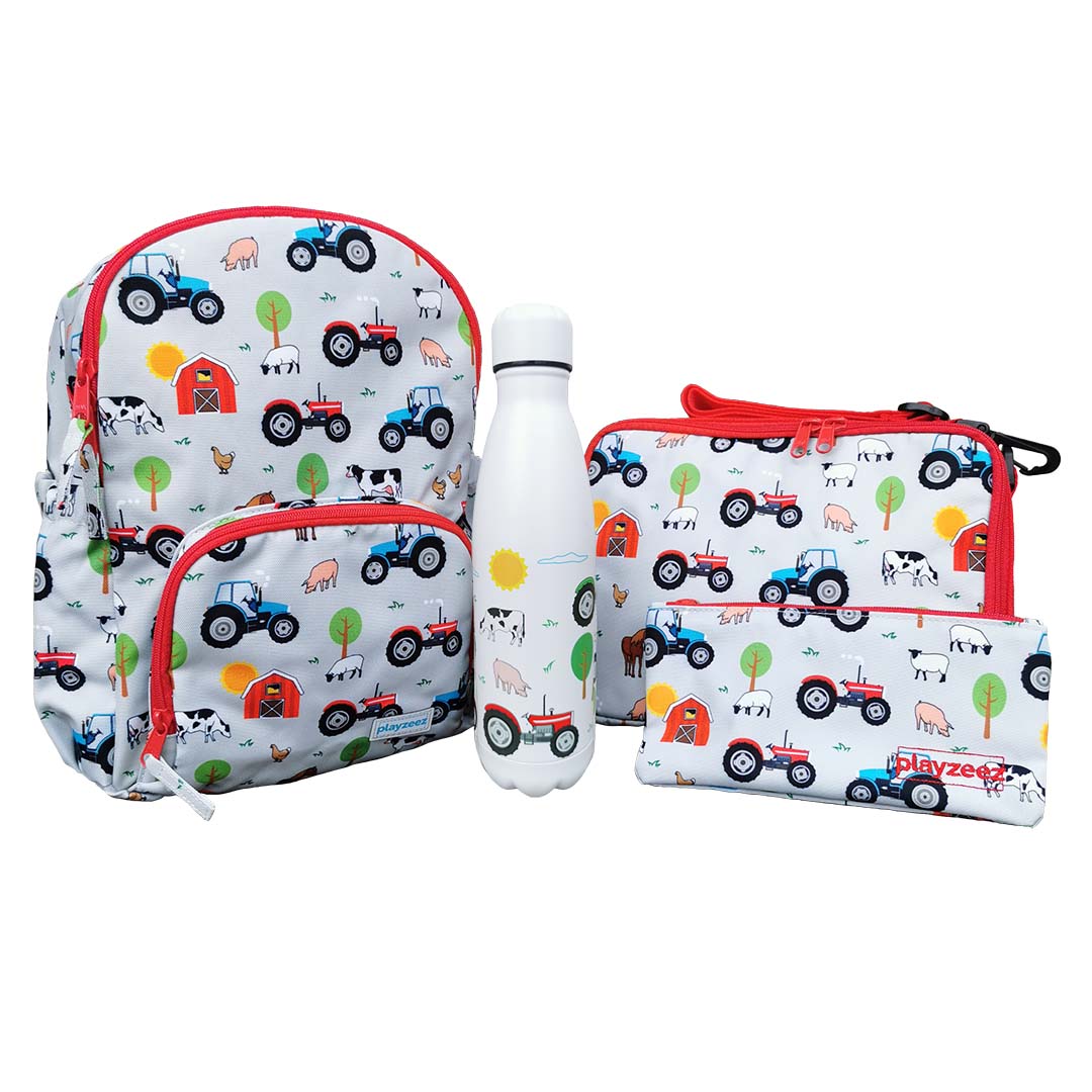 Boys Tractor Backpack - Back to School Set