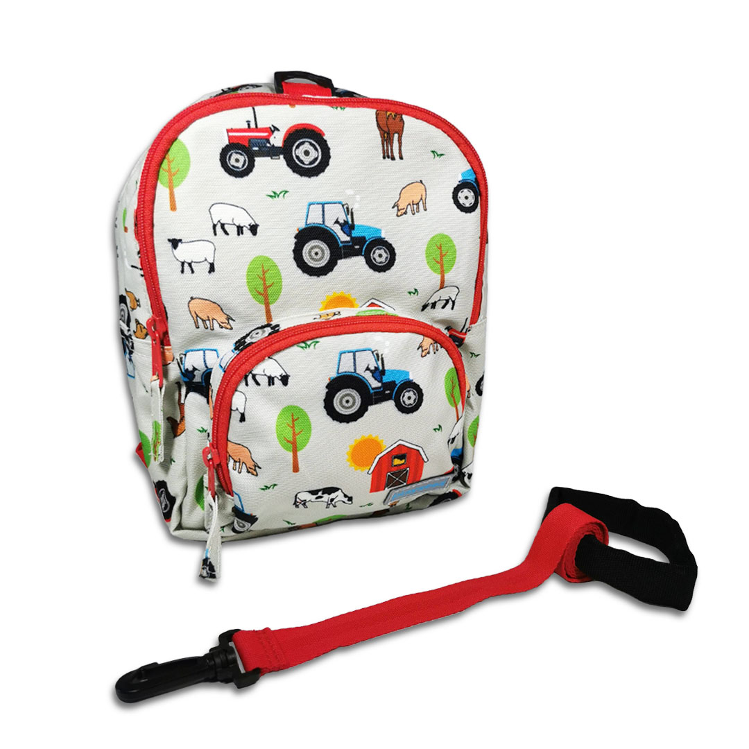 Tractor Backpack, Toddler Mini Backpack, Farm