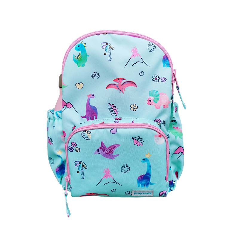 Girls Dinosaur Backpack - seafoam