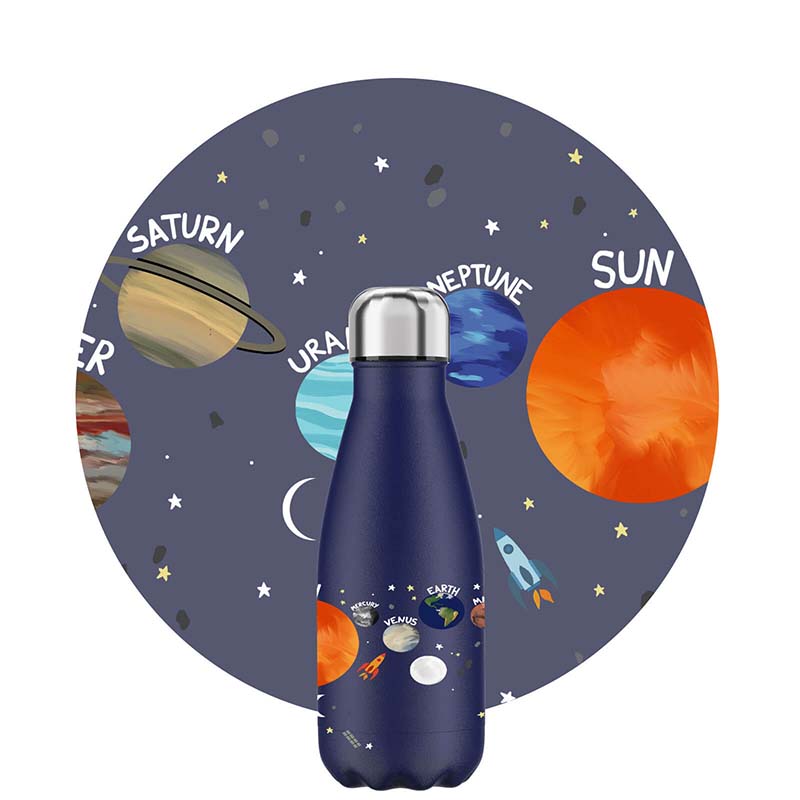 Kids Planet Space Water Bottle 350ml