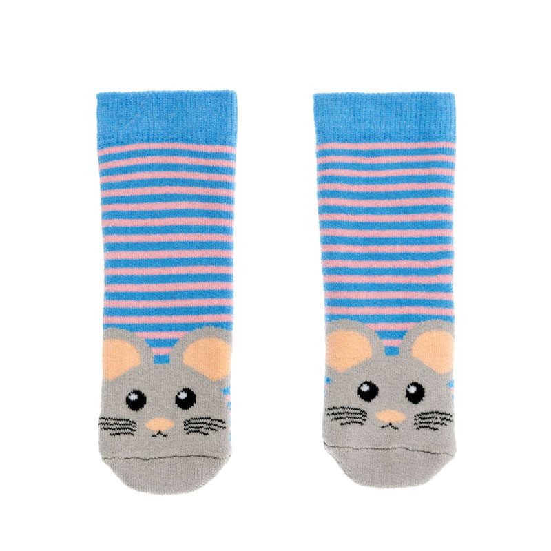 Squelch Mousey Tot Welly Sock 1-2 Years